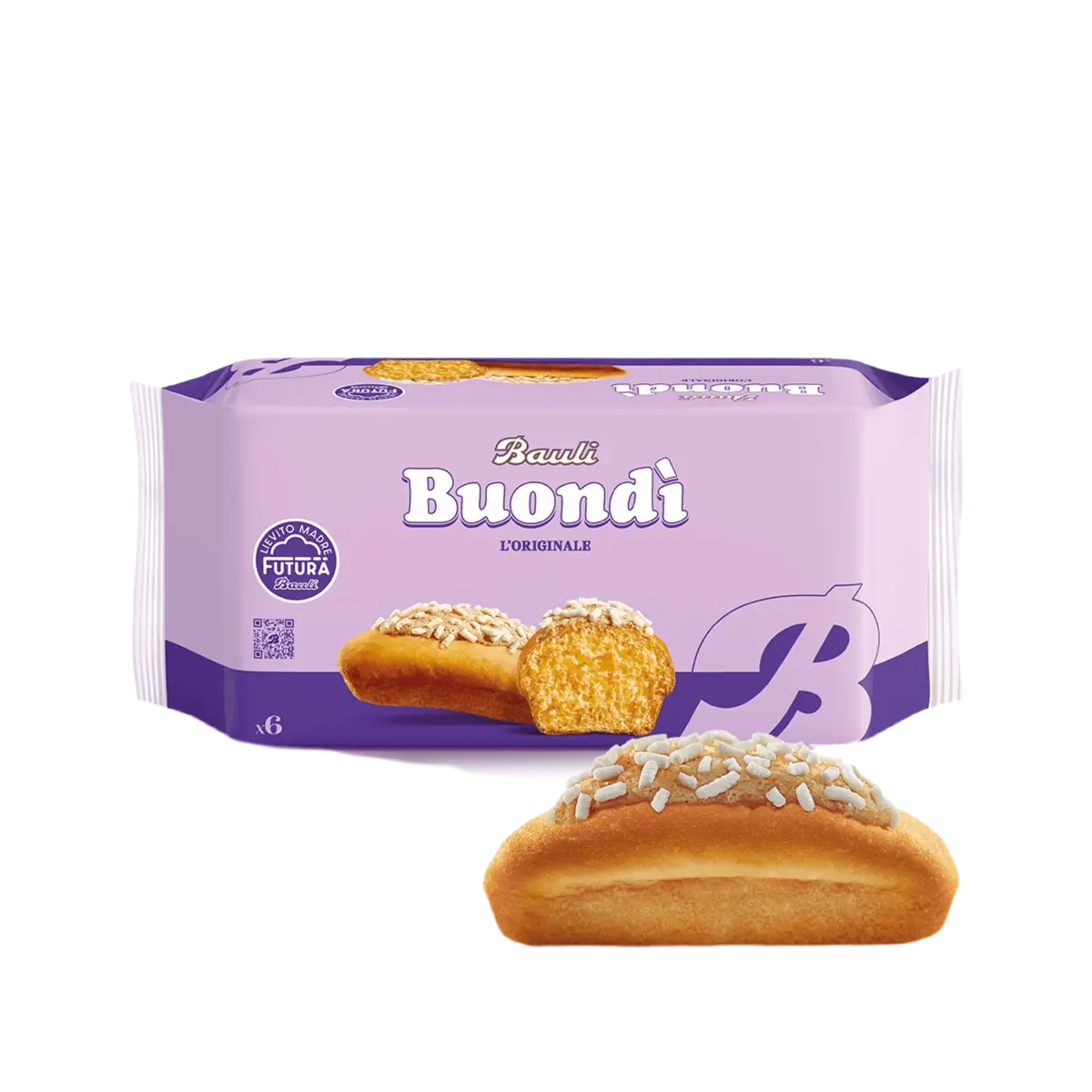 Bauli Buondì Classico 6 Pz - Merendine - Bauli