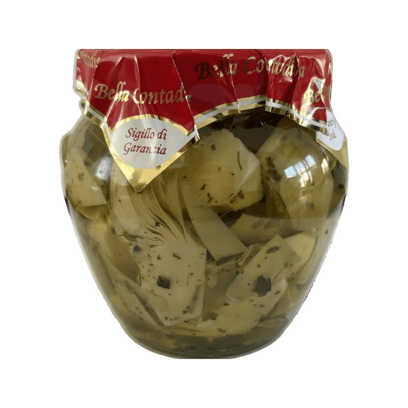 Bella Contadina Carciofi a Spicchi alla Contadina 550gr - Sottoli e Augurken / zuur - Bella Contadina