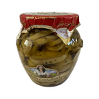 Funghi Champignon Affettati alla Contadina 580gr – Antipasto tipico italiano sott’olio - Sottoli e Augurken / zuur - Bella C