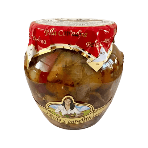 Bella Contadina Lampascioni sott'Olio 580 g, lampascioni pugliesi sott'olio