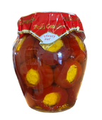 Bella Contadina Peperoncini Ripieni con Ricotta Salata 290gr - Sottoli e Sottaceti - Spesa da Antonio