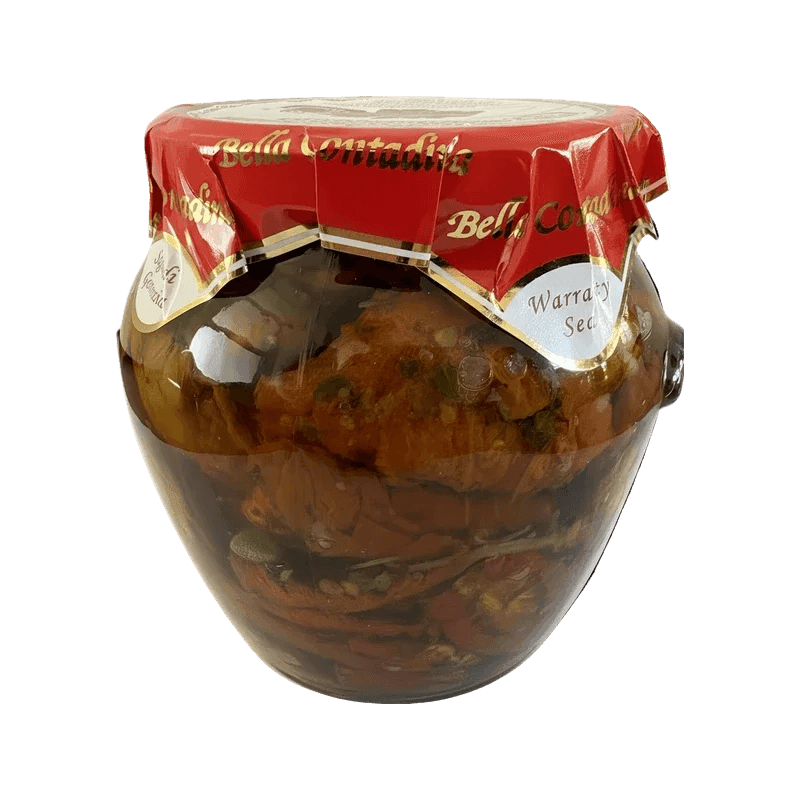 Bella Contadina Pomodori Secchi sott'Olio 580 g, gedroogde tomaten op olie