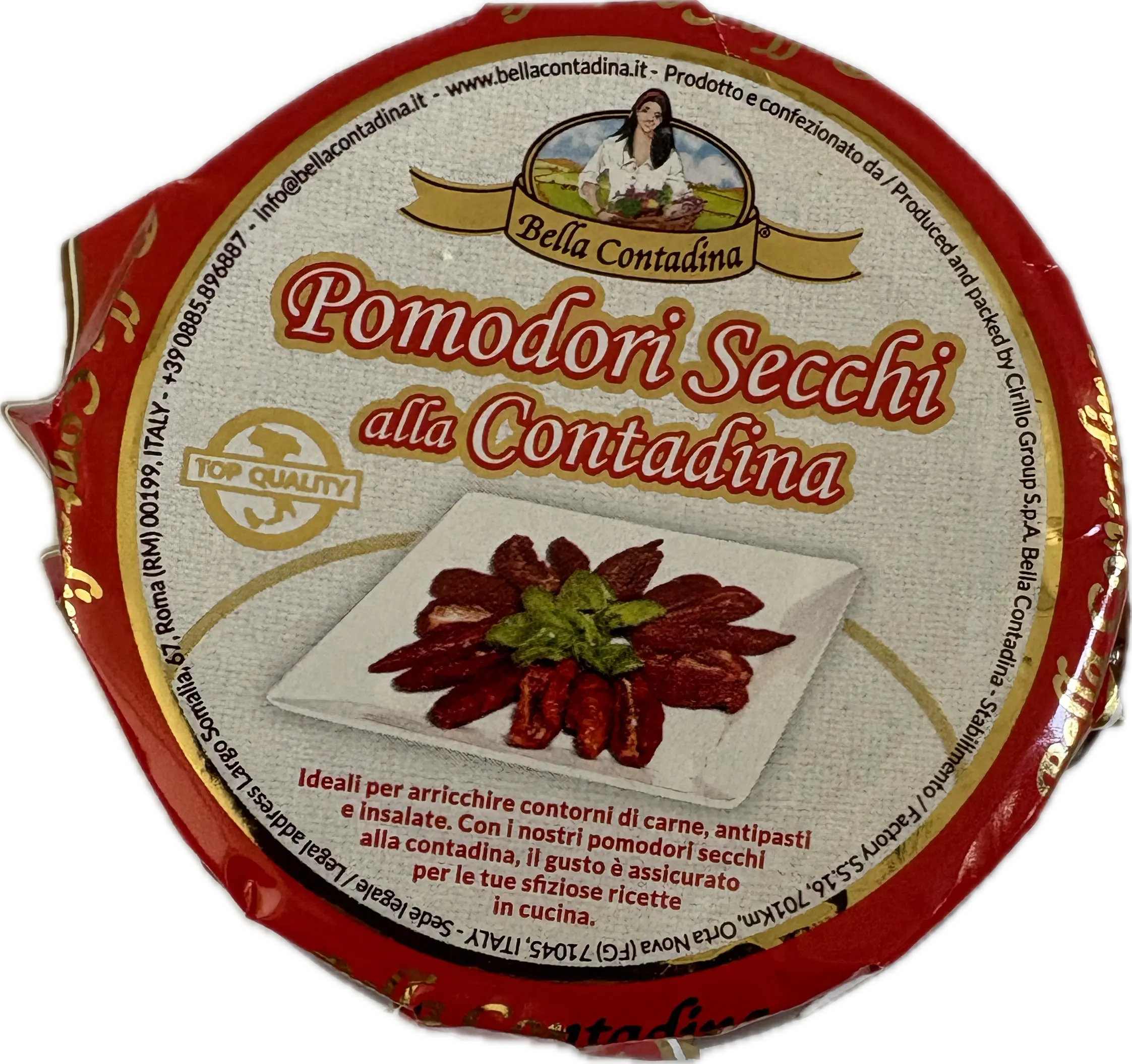 Bella Contadina Pomodori Secchi sott'Olio 580gr-Sottoli e Sottaceti- Product vendor