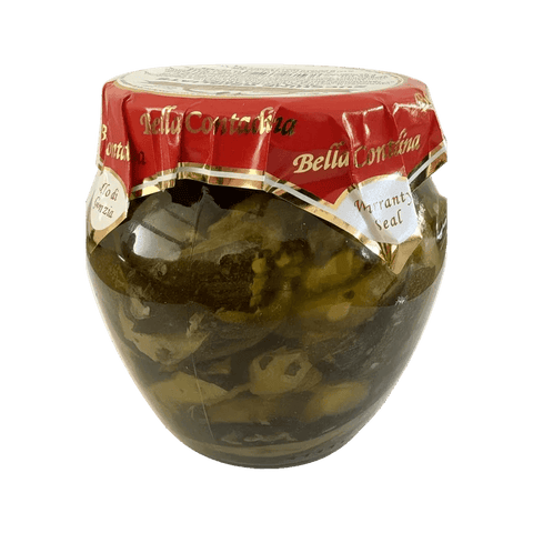 Bella Contadina Zucchine Grigliate 580 g, zucchine grigliate sott'olio