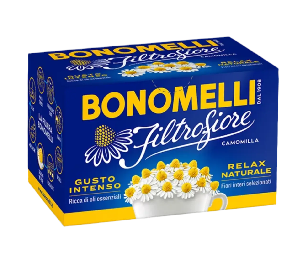Bonomelli Camomilla Filtrofiore - 14 Filtri - Bevande - Bonomelli