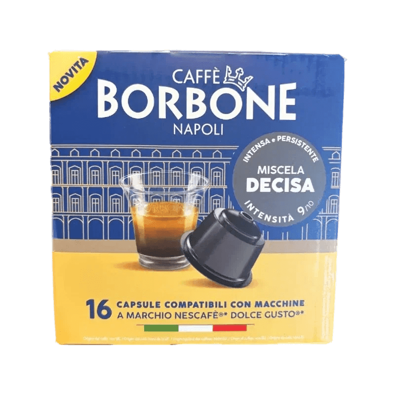 Borbone Decisa koffiecapsules Dolce Gusto 16 capsules, intense espresso