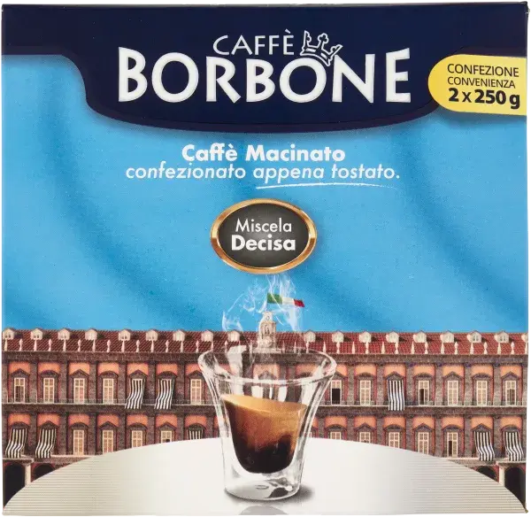 Borbone Caffè Macinato Decisa 2 x 250 gr - Spesa da Antonio