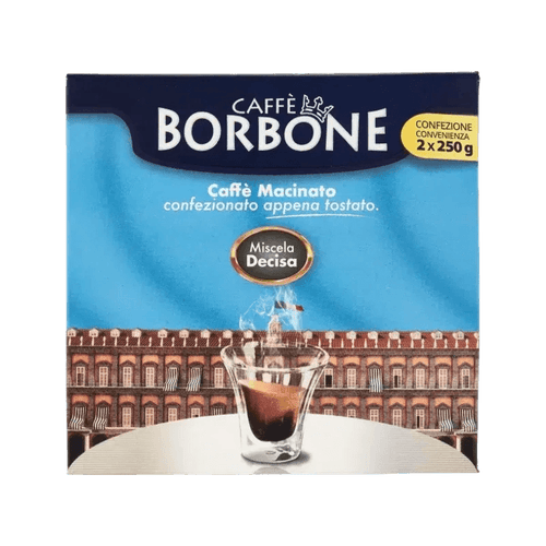 Borbone Caffè Macinato Decisa 2 x 250 gr - Koffie - Borbone
