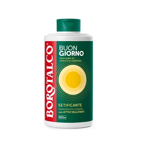 Borotalco Bagnodoccia Buongiorno Setificante Vaniglia Cremosa 500 ml