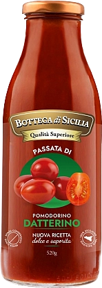 Bottega di Sicilia Passata di Datterino 520 gr - Spesa da Antonio