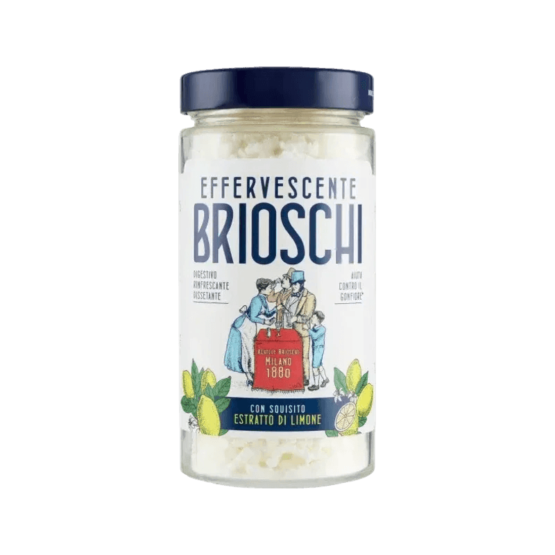 Brioschi Digestivo Effervescente Citroen 200 g, pot met bruispoeder