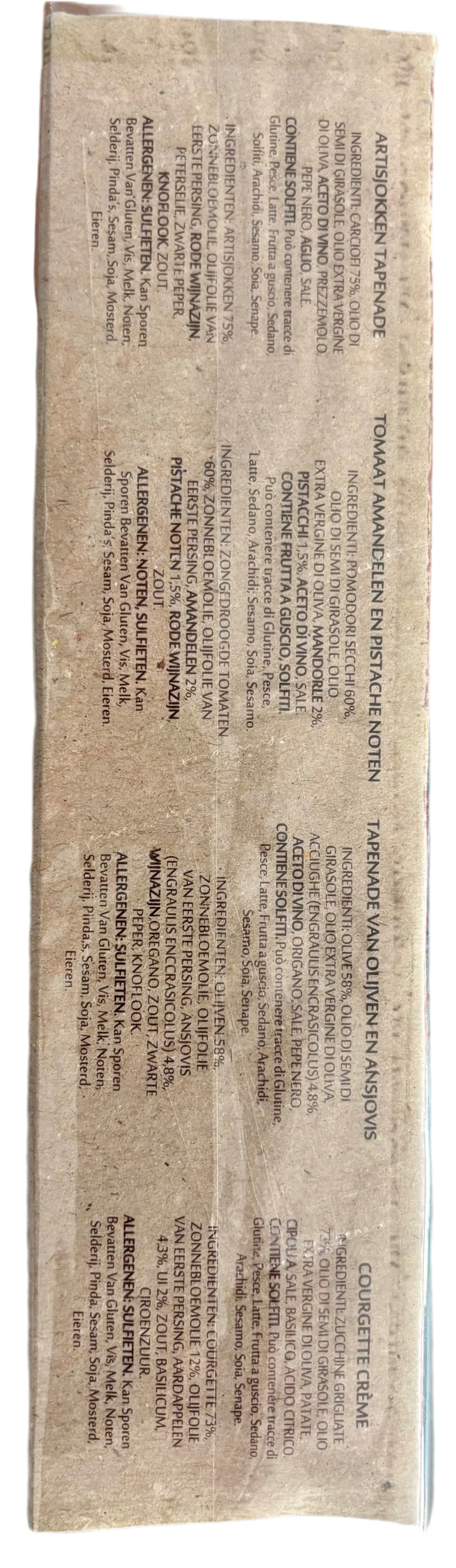 Bruschetteria 4x35g Artigiani-Pesti e Sughi pronti-  Artigiani