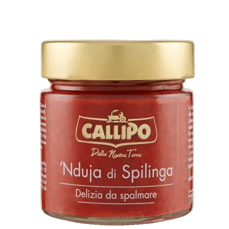 Callipo 'Nduja di Spilinga smeerbaar 200 g, glazen pot