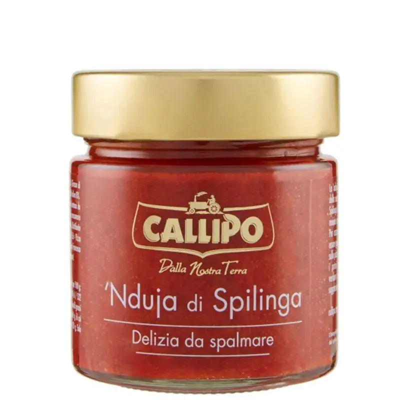 Callipo Nduja di Spilinga da spalmare 200gr-Pesti e Sughi pronti-  Callipo