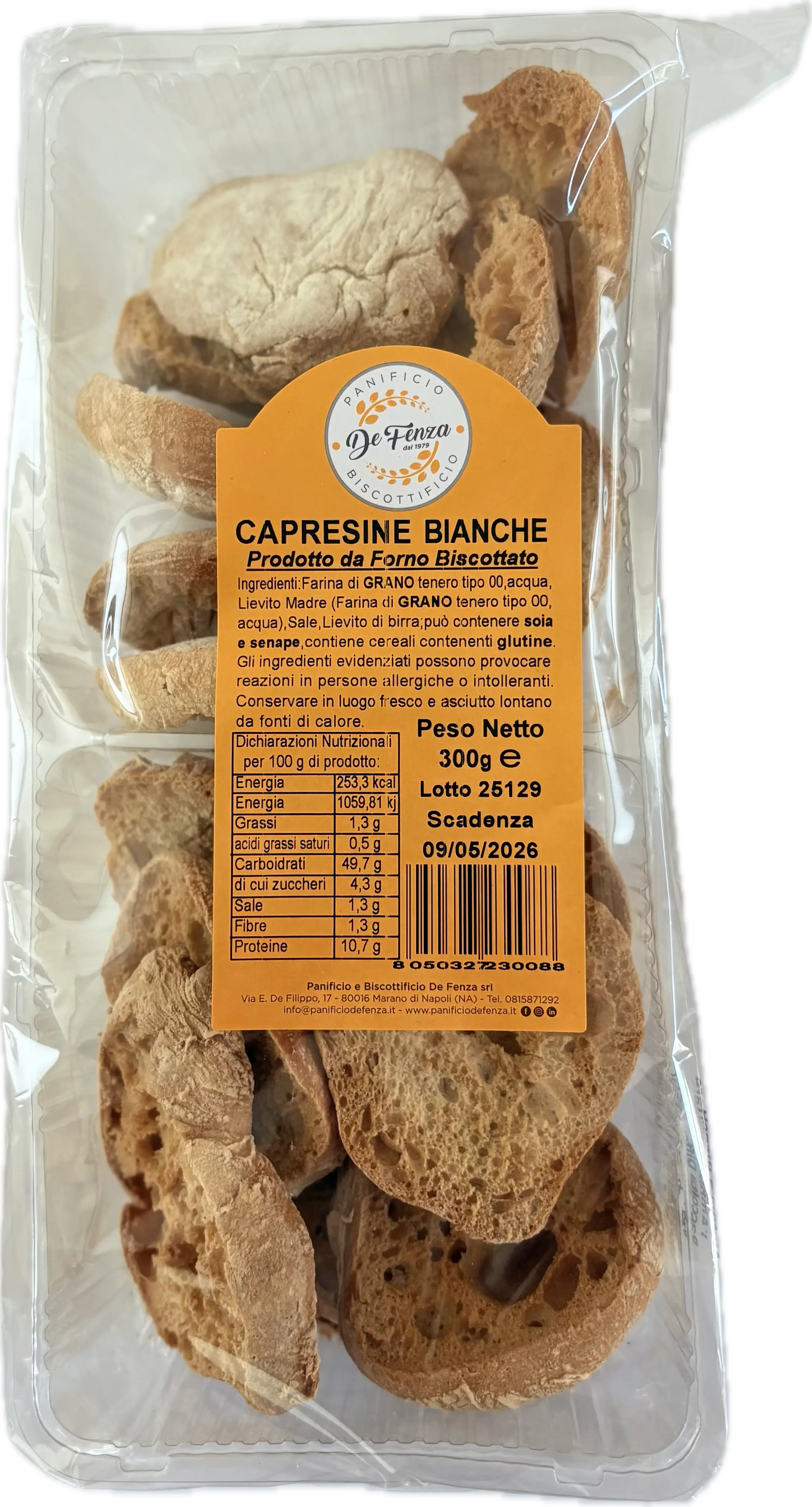 Capresine Bianche Artigianali 300g-Panetteria- Product vendor
