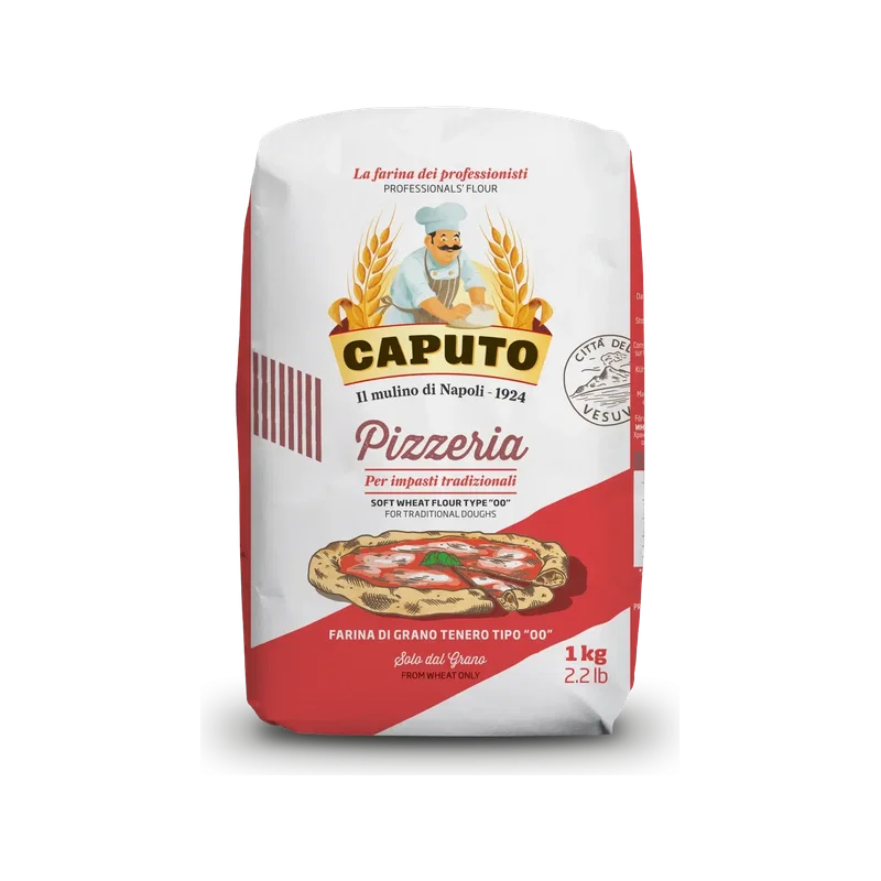 Caputo Farina Pizzeria 1 kg, tipo 00 bloem voor Napolitaanse pizza