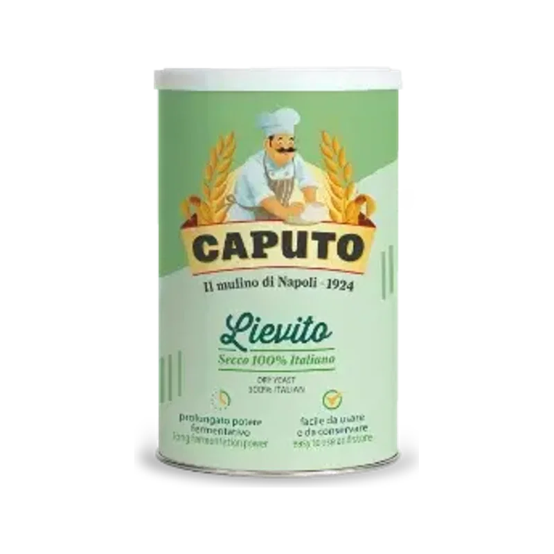 Caputo Lievito Secco Attivo 100 g, barattolo di lievito secco 100% italiano
