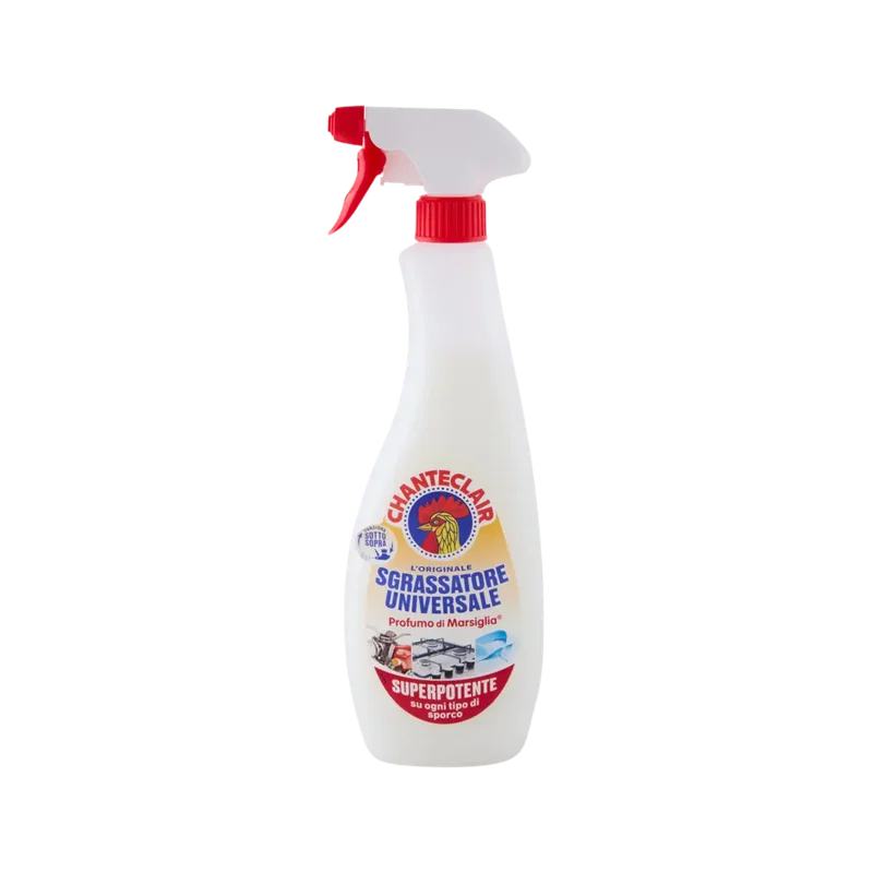Chanteclair Universele Ontvetter Marseillezeep 600 ml, gele fles met verstuiver