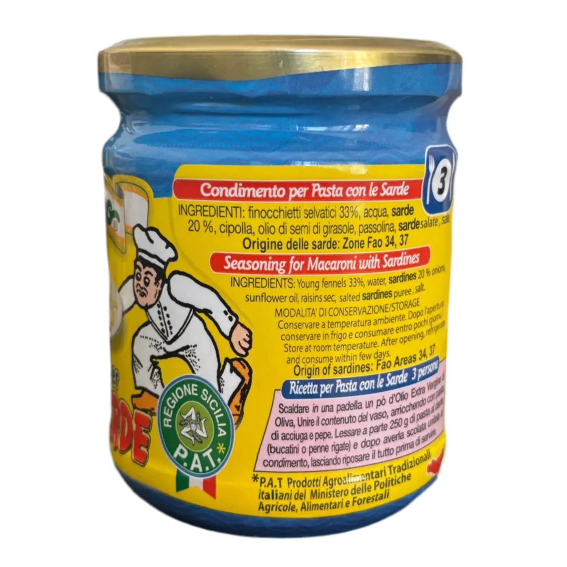 Condimento per Pasta con Sarde 195gr-2