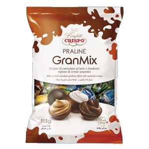 Crispo Praline Gran Mix 115 gr - Cioccolata - Crispo