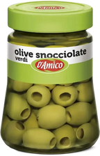 D'Amico Olive Verdi Snocciolate in Salamoia 290gr-Olive- Product vendor