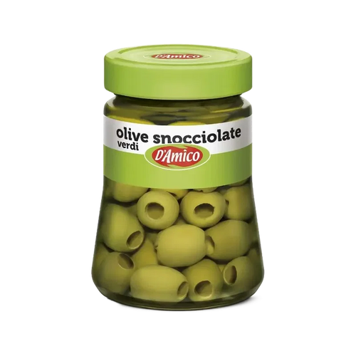 D'Amico Olive Verdi Snocciolate in Salamoia 290gr - Olijven - D'Amico