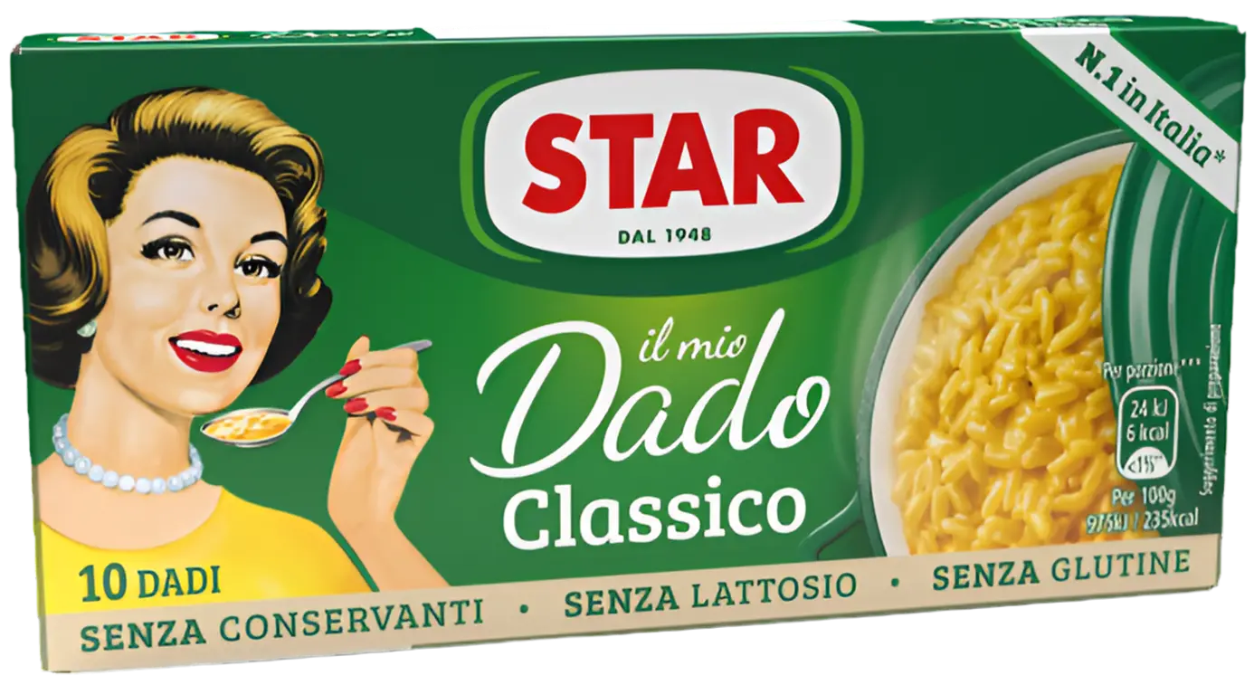 Dado Star Classico 10 Dadi - 100gr - Sale e Spezie - Star