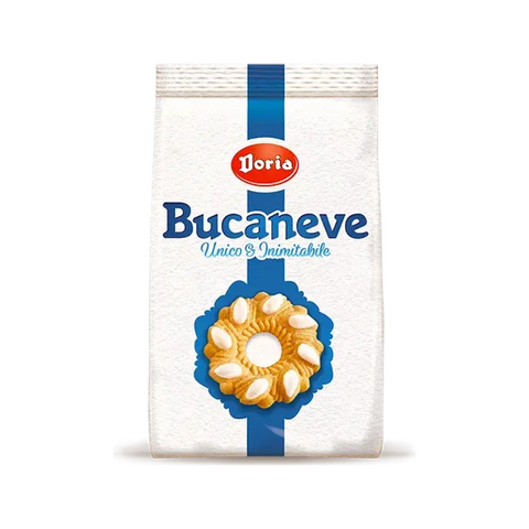 Doria Bucaneve Classico 400 g, sacco di frollini a fiore