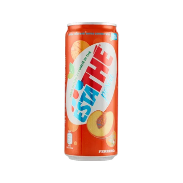 Estathé Thé Pesca 330 ml, lattina di tè freddo alla pesca
