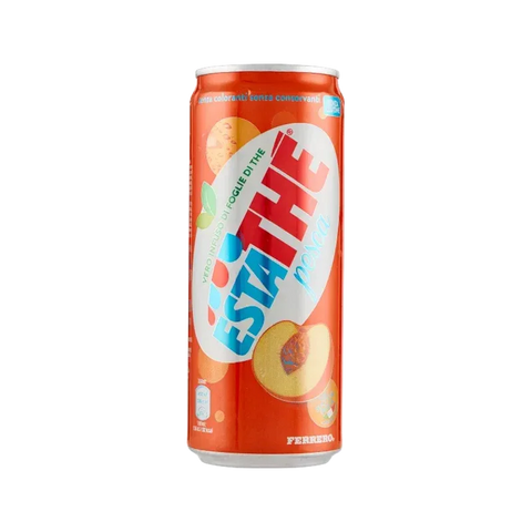 Estathé Thé Pesca 330 ml, lattina di tè freddo alla pesca
