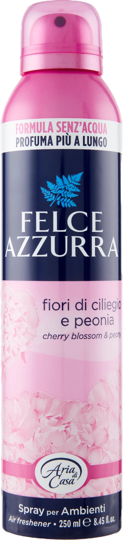 Felce Azzurra Spray Profumo Ambiente Fiori di Ciliegio e Peonia 250ml - Cura della casa - Felce Azzurra