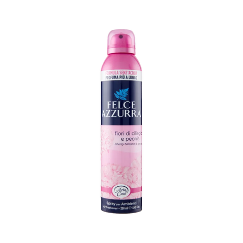 Felce Azzurra Profumo Ambiente Fiori di Ciliegio e Peonia 250 ml, bomboletta rosa