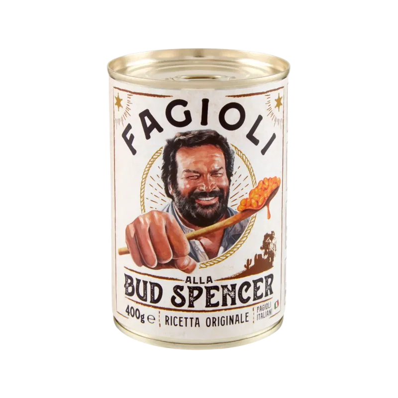 Bud Spencer bonen origineel recept 400 g, borlotti met gerookte pancetta