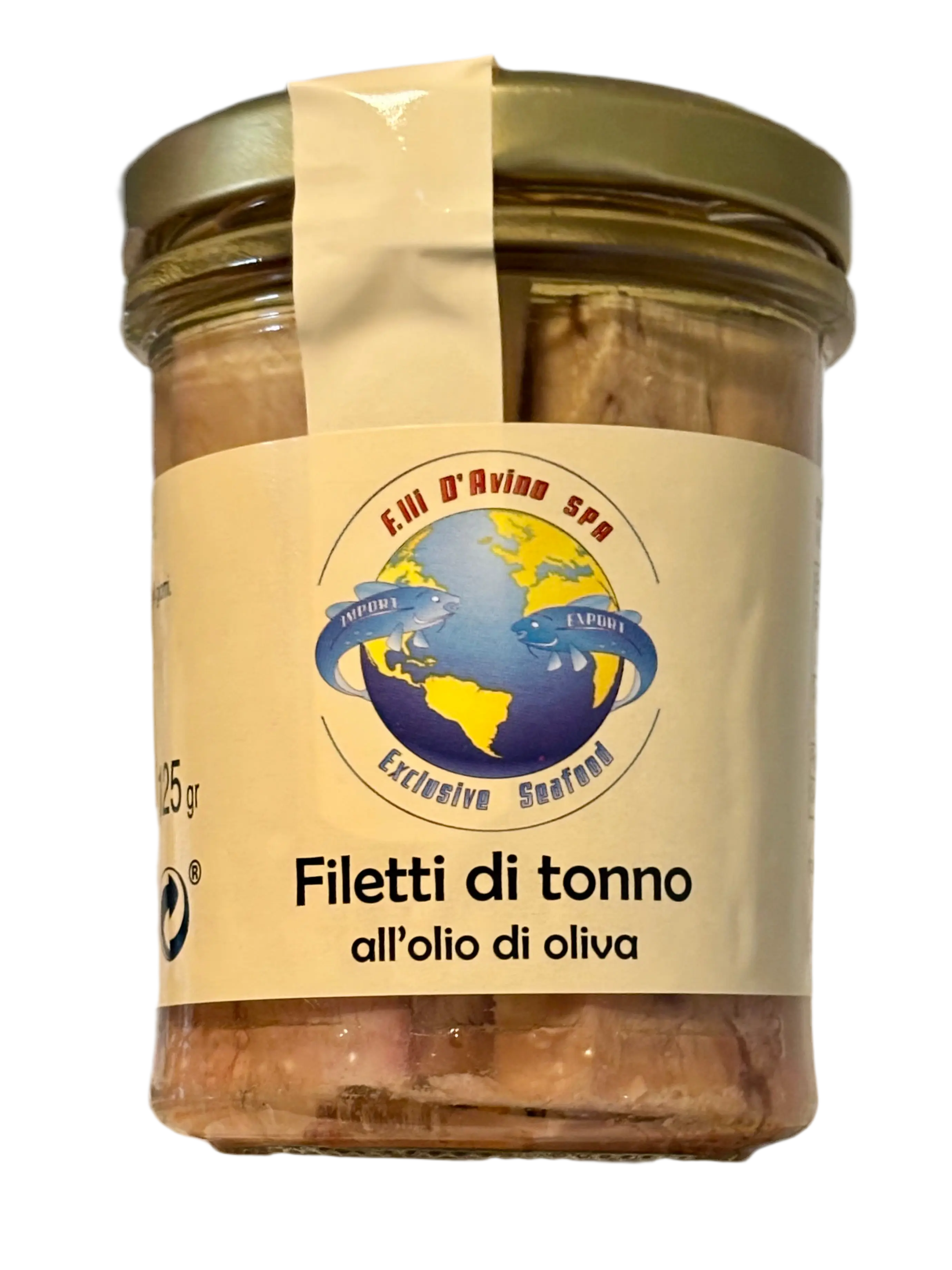 Filetti di Tonno D’Avino all’Olio d’Oliva 190gr-Tonno ed Acciughe-  Spesa da Antonio