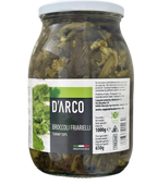 Friarielli alla Napoletana in Olio 1Kg-Conserve-  D’Arco
