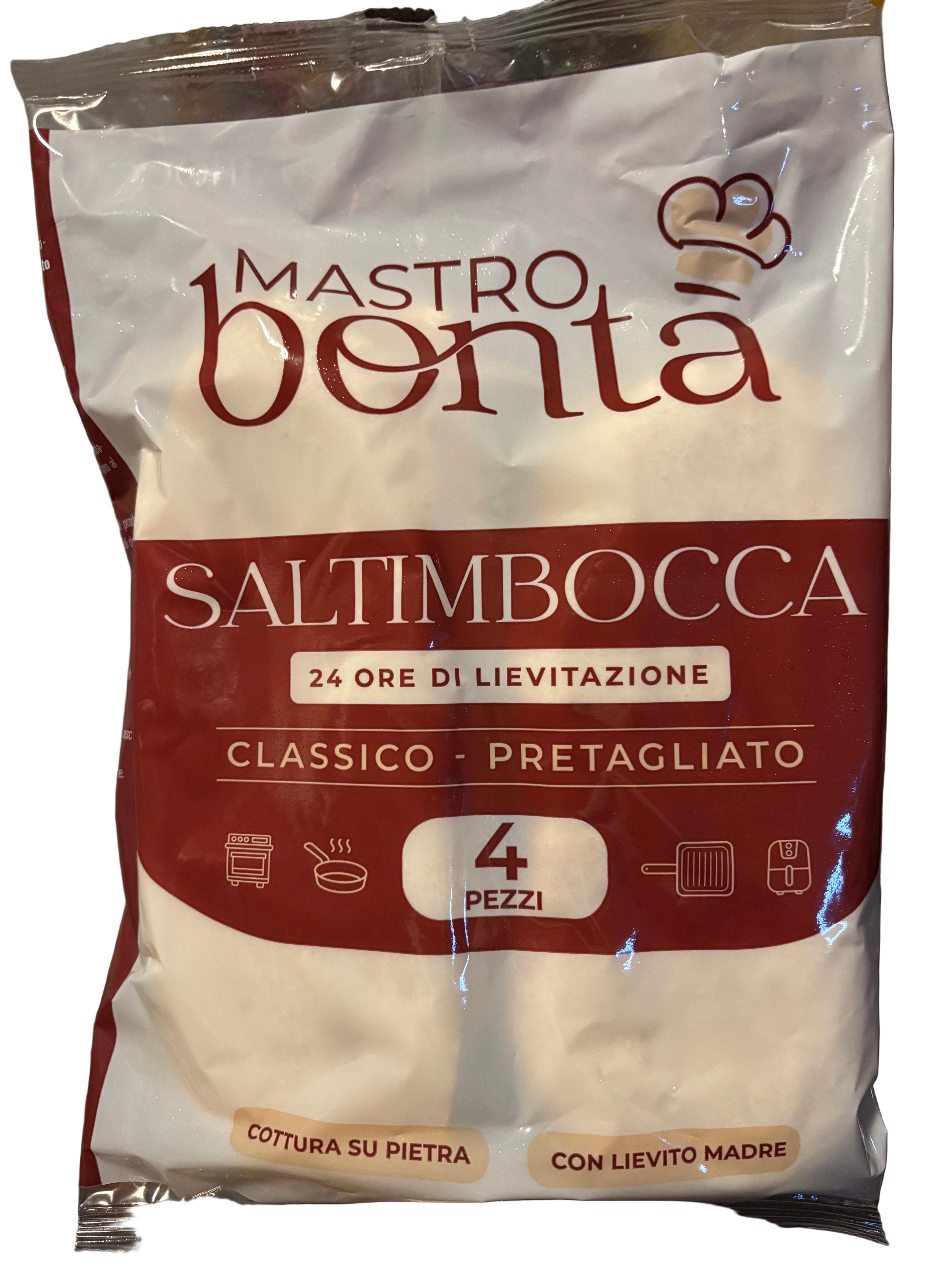 Saltimbocca 500 gr - 4 pezzi - Panetteria - MastroBontà