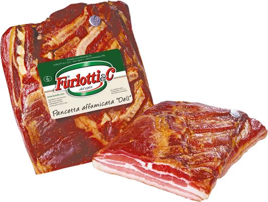 Furlotti Pancetta Tesa Affummicata 400 gr - Spesa da Antonio