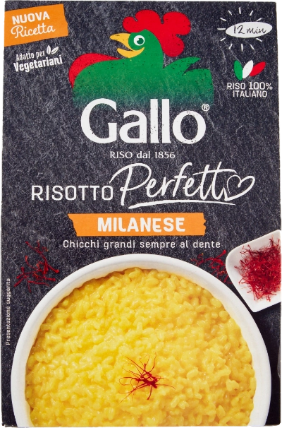 Gallo Risotto Perfetto alla Milanese 175 gr - Risotti pronti - Gallo