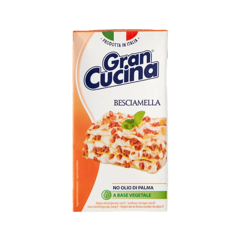 Gran Cucina Besciamella 500ml – Salsa Besciamella Pronta per Lasagne e Forno - Room e besciamella - Gran Cucina