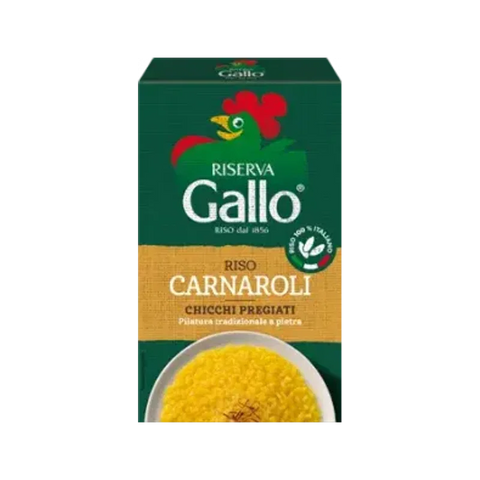 Gallo Riserva Riso Carnaroli 1 kg, astuccio verde con il gallo