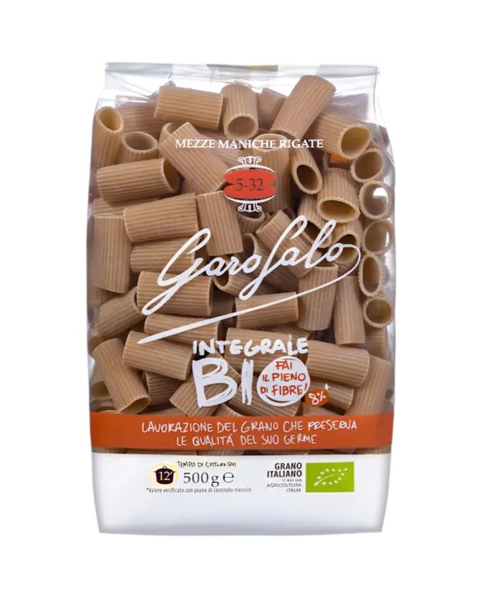Garofalo Mezze Maniche Integrali 500gr - Pasta - Garofalo