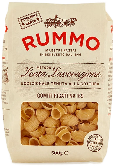 Rummo Gomiti Rigati N°169 500g - Pasta - Rummo