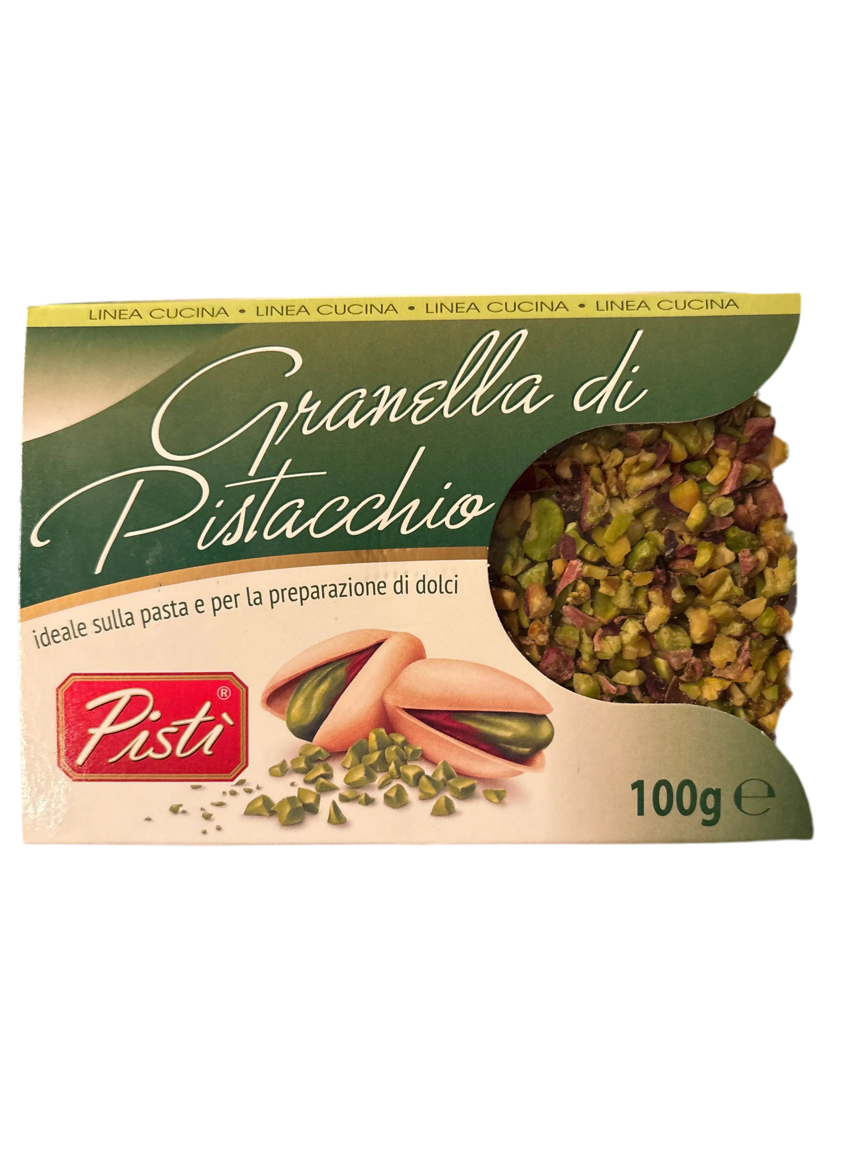 Granella di Pistacchio di Bronte Pistì 100gr-Pesti e Sughi pronti-  Pistì
