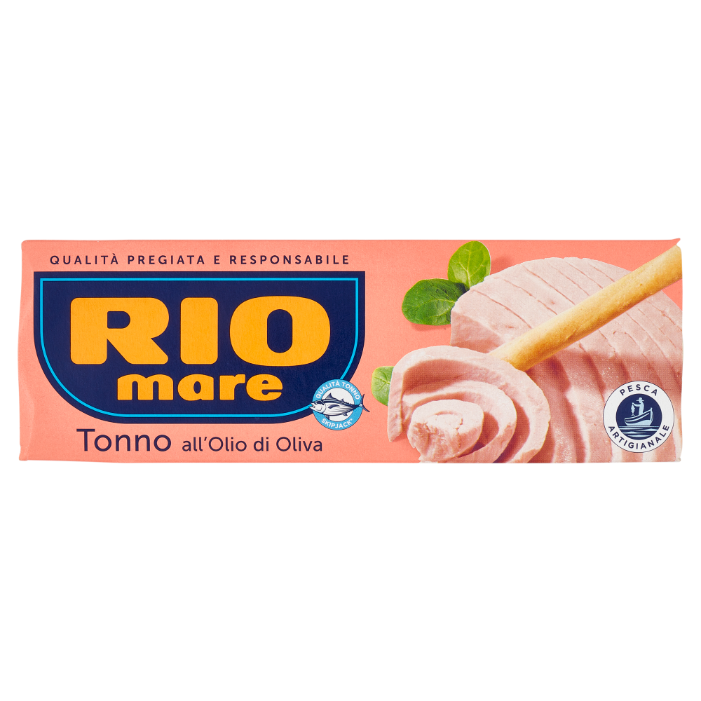 Rio Mare Tonno all'Olio d'Oliva 3x65gr - Tonno ed Acciughe - Rio Mare