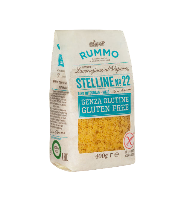 (Arrival Date 12/11) Rummo Stelline Senza Glutine 400 gr - Pasta - Rummo