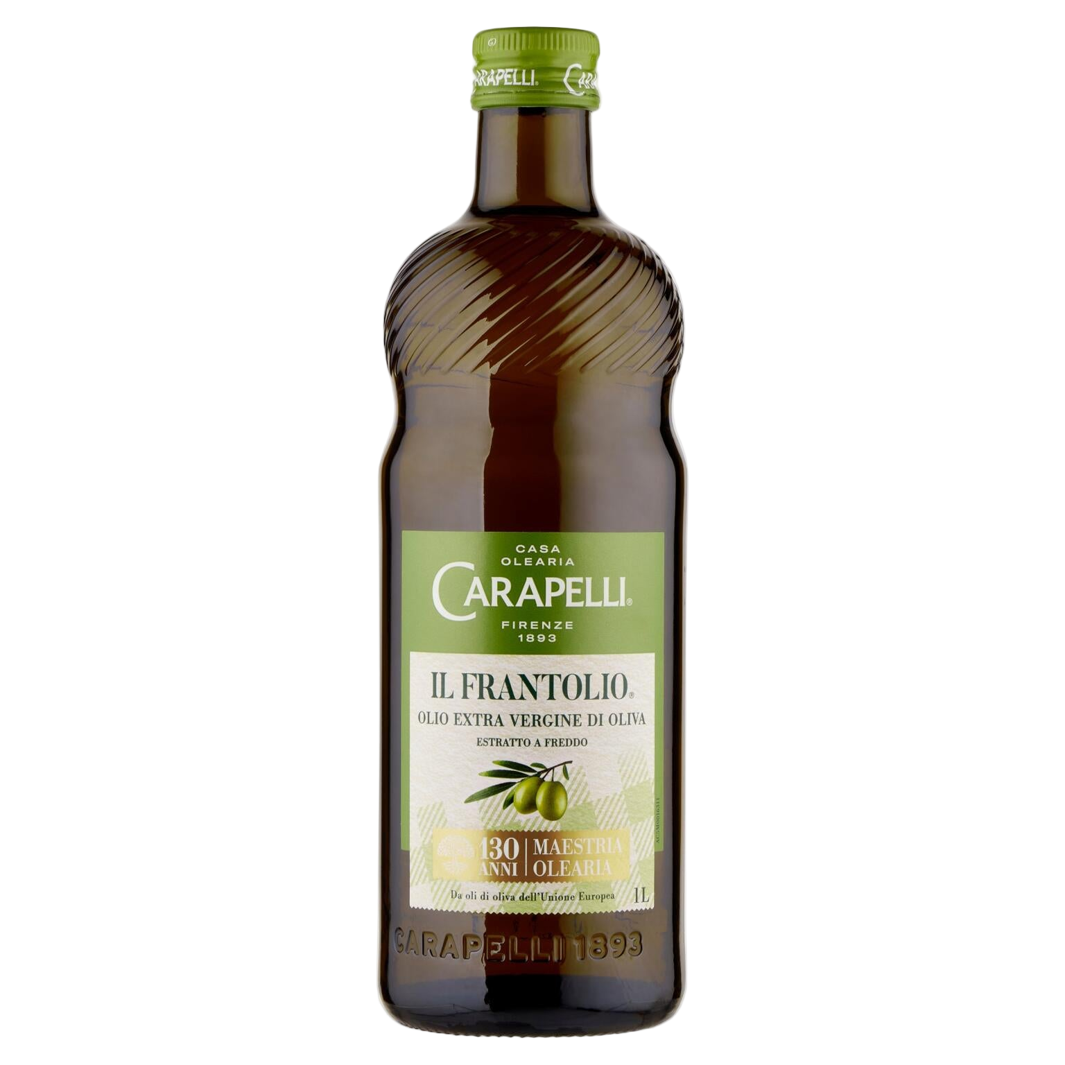 (Arrival Date 12/11) Carapelli Frantolio Olio Extra Vergine di Oliva – 1 L | Gusto intenso e autentico - Olio - Carapelli