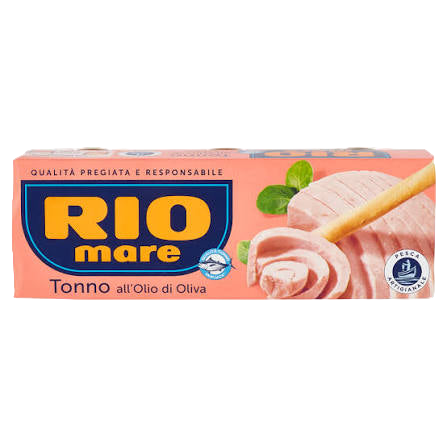 Rio Mare Tonno all'Olio d'Oliva 3x65gr - Tonno ed Acciughe - Rio Mare