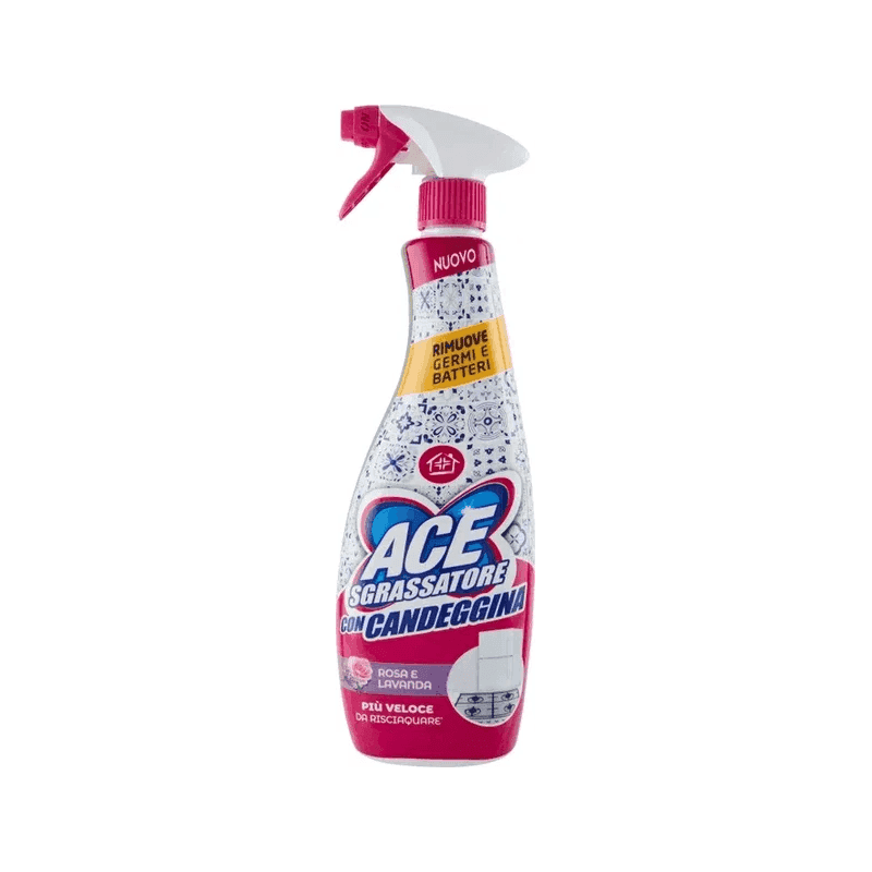 Ace Sgrassatore con Candeggina Rosa e Lavanda 600 ml