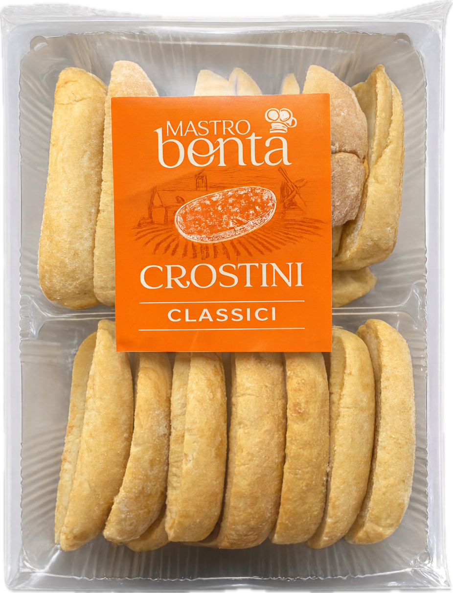 Mastro Bontà Crostini Classici – 220 g - Panetteria - MastroBontà