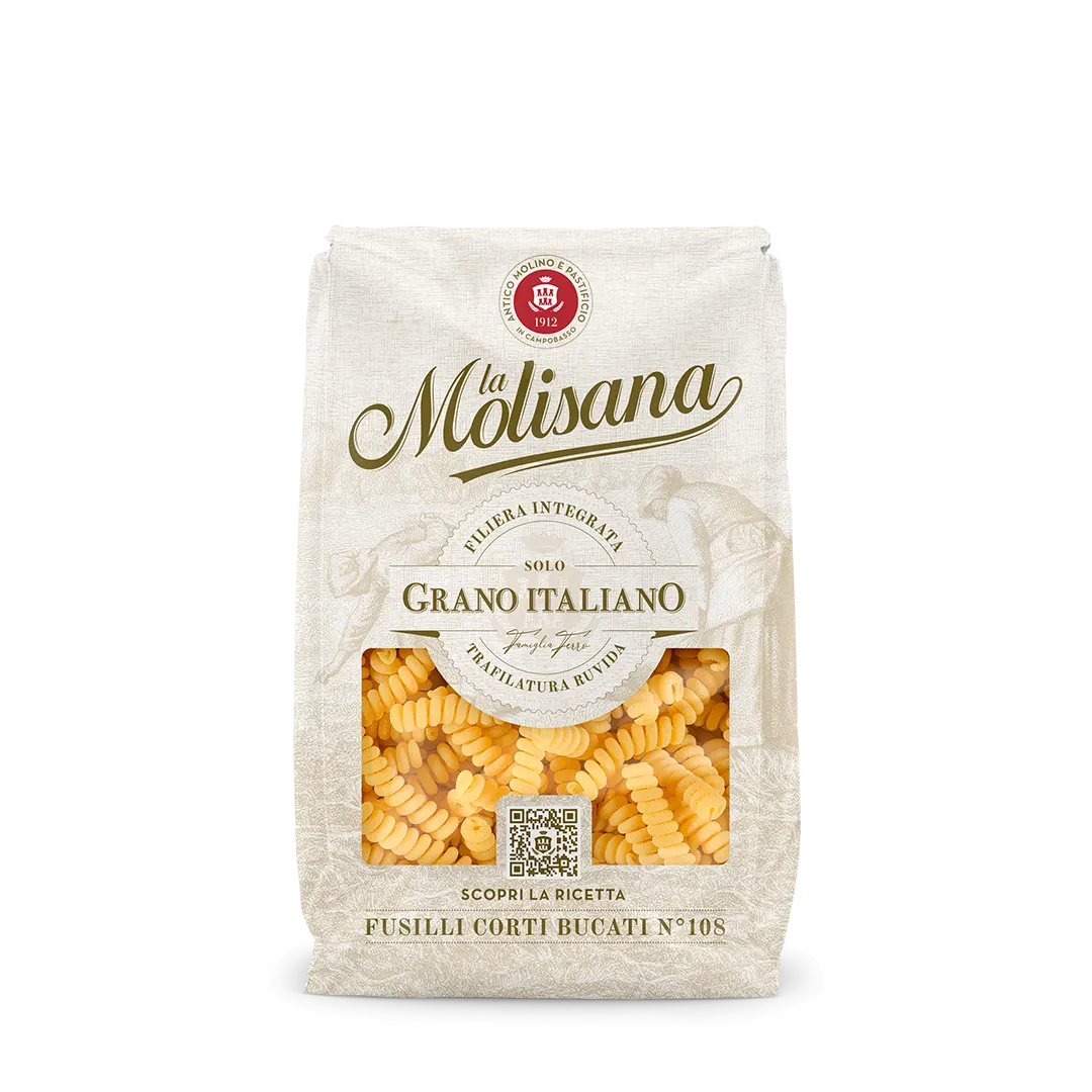 La Molisana Fusilli Corti Bucati 500 gr - Pasta - La Molisana